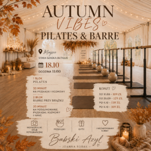 AUTUMN VIBES – PILATES & BARRE